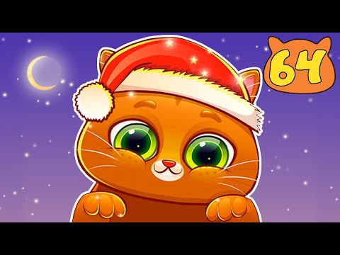Суровый КОТИК БУБУ №64. Зимняя прогулка. Мультик ИГРА про котят на канале Хвостик ТВ