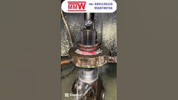 induction teeth #automobile #cncmill #cncmachining #machine #cnc #coldmilling #cncsoftware