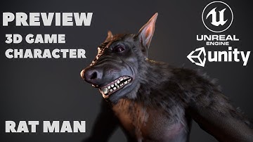 Rat man Demo -GAME-READY 3D Character