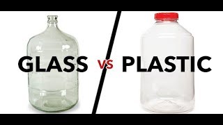 Glass vs Plastic Carboys