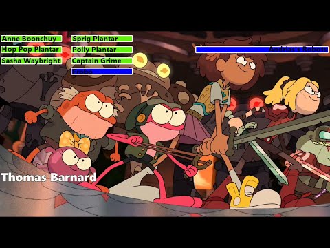 Amphibia Season 2 (2020) Final Battle with healthbars 1/2