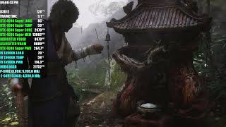 RTX 4080 Super | 13900K |  Black Myth Wukong 1440p Optimized Quality Settings Ray Tracing DLSS 3 FG