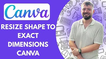 How to Resize Shape to Exact Dimensions Canva Update! (Full 2025 Guide)