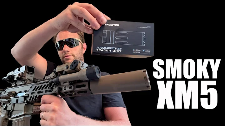 💨 The BEST Smoke Tracer Hack for Airsoft! | E-Shooter Flare Smoky BT + Toxicant XM5 Mod