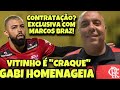 GABI HOMENAGEIA VITINHO APÓS GOL: “CRAQUE”! EM ENTREVISTA EXCLUSIVA, BRAZ DEIXA CONTRATAÇÃO NO AR?