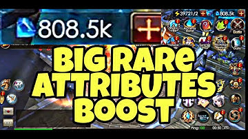 RARE ATTRIBUTES BOOST | Legacy Of Discord - Furious Wings