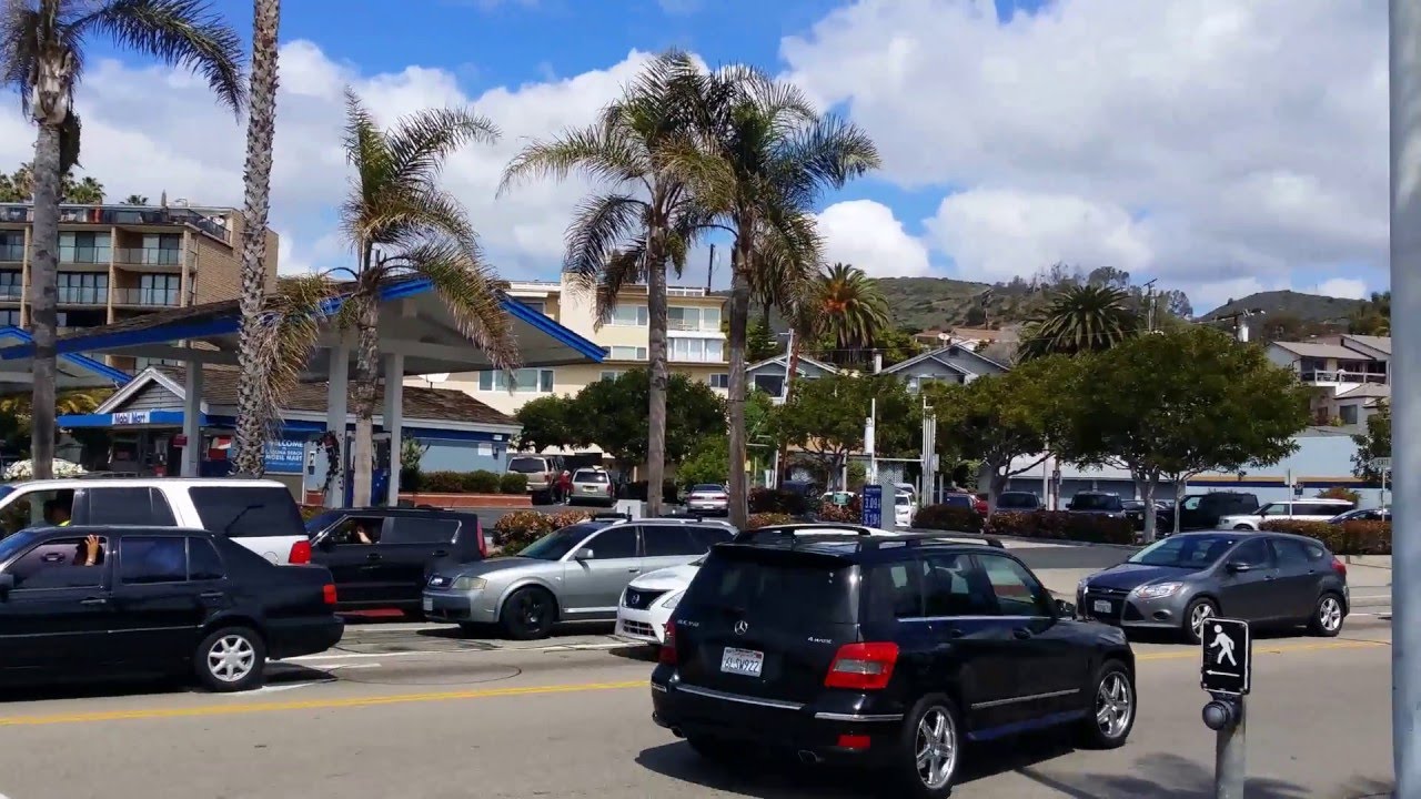 Laguna Beach CA 2016 April - Downtown - YouTube