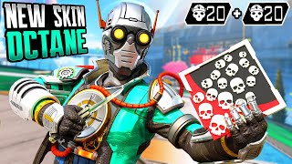 NEW OCTANE 20 KILLS TWICE WAS UNBELIEVABLE (Apex Legends Gameplay Season 20)