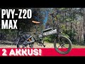 PVY Z20 MAX - GÜNSTIG mit riesen AKKUSYSTEM! ⚡️ PVY E-Bike Test - Hot oder Flopp? #ebike #pvy #test