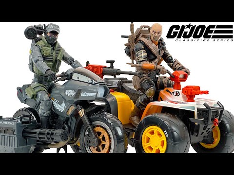 GI Joe Classified Series Night Pursuit w/ Shockwave & Tiger Paw w