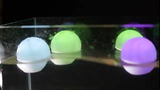 GFLAI 3 Inch Remote Control Floating Led Vinyl Ball Lights Swimming Pool Wholesale