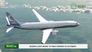 Boeing lost more 737 MAX orders in October