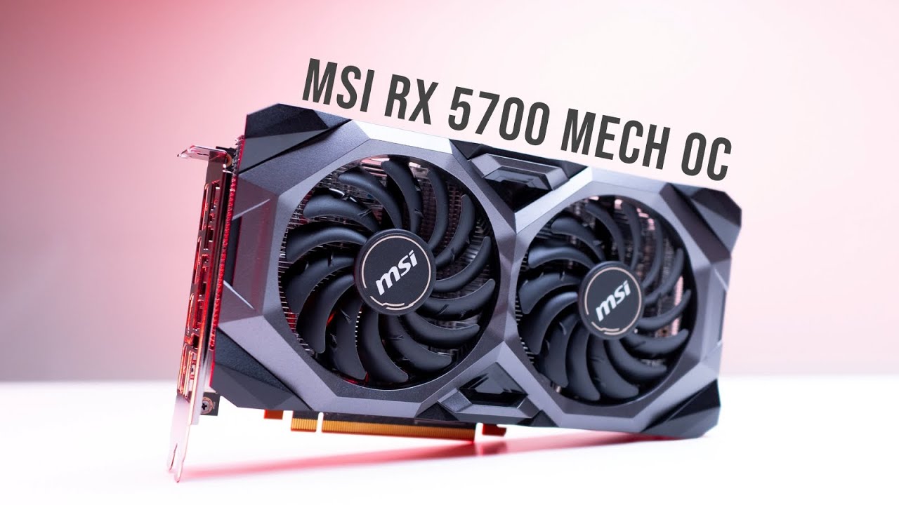 MSI RX 5700 MECH OC 8GB | Review / Temperature / 1080P 1440P Game Benchmark
