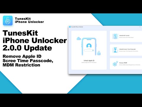 TunesKit iPhone Unlocker 2.0.0 | New Update