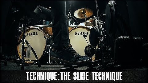 JamesPayneDrums.com - Bass Drum Slide Technique Feet technique preview