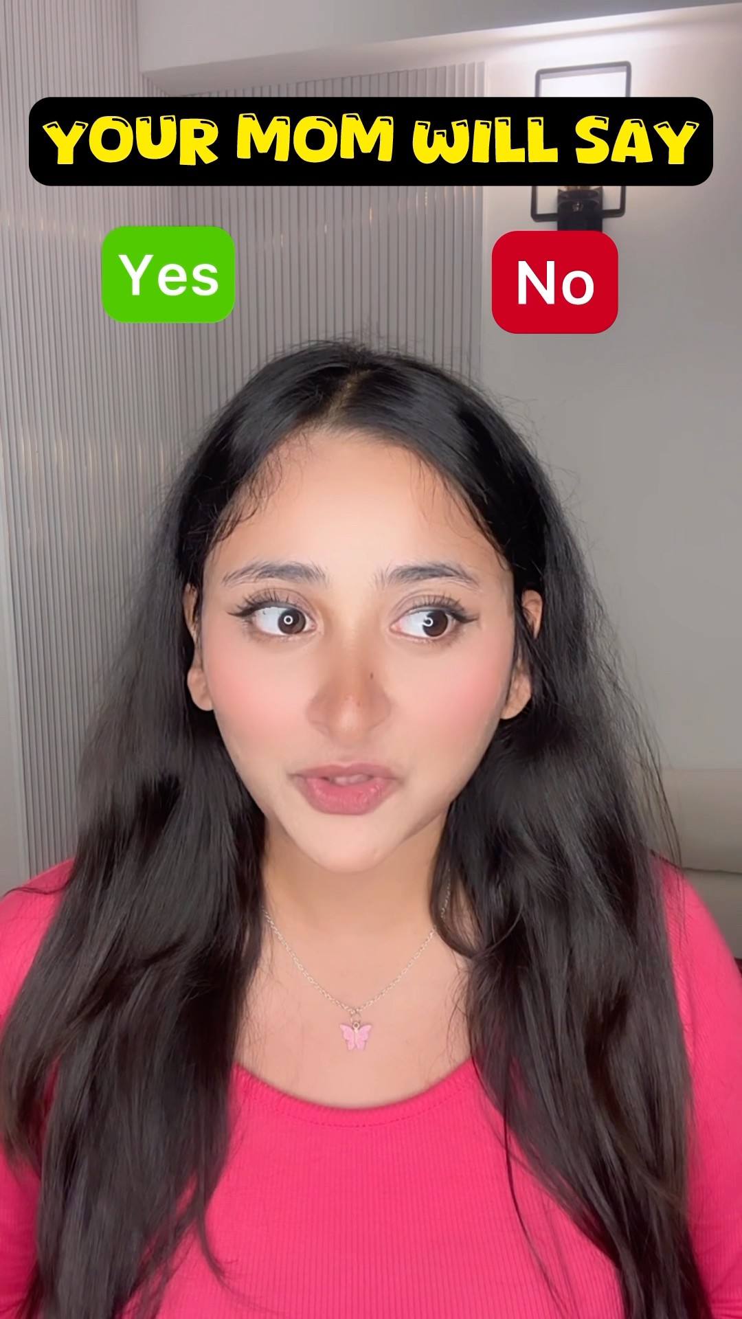 Your Mom Will Always Say Yes or No #funnyshorts #ytshorts #shorts