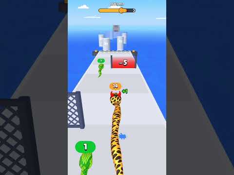 EAT SNAKES! Snake Game - All Levels - 103 Gameplay Walkthrough #subscribe #shorts