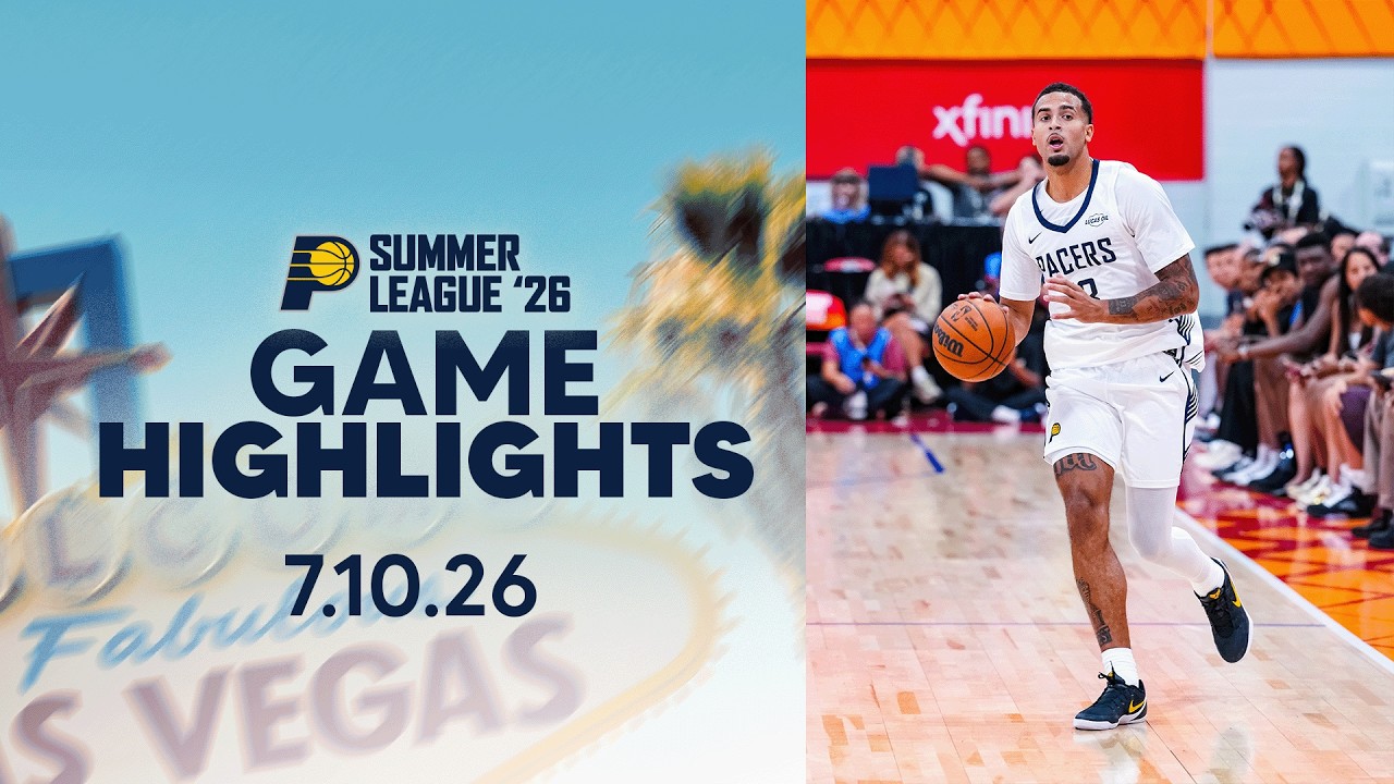 Indiana Pacers Summer League Highlights vs. Cleveland Cavaliers | July 10, 2026
