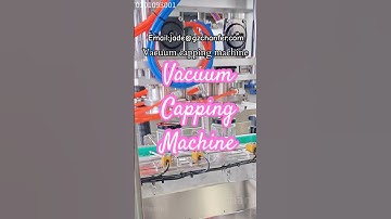 Vacuum capping machine #vacuumcappingmachine #packagingmachine #cappingmachine #packingmachine