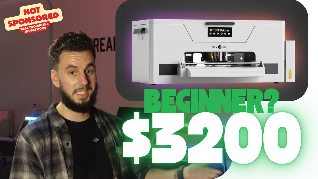 Принтер HTVRont D1 DTF: суровая правда перед покупкой