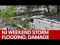 New Jersey weekend storm leaves behind flooding, damage image