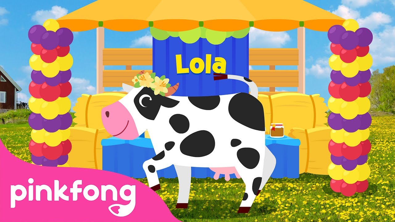 Mrs Cow  Pinkfongs Farm Animals  Nursery Rhymes  Pinkfong Songs for Children