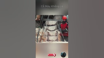 Đập Đầu Cọc Bê Tông “Ngon Như Snack” – Cỗ Máy Thủy Lực Gây Nghiện! 🏗️💥 #shorts #comaykhonglo