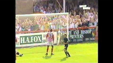 Cheltenham town 3-4 Swansea City Lee trundle hat-trick Comeback