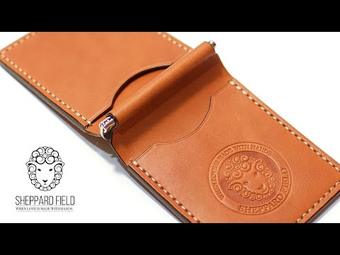 Sheppard Field - Making A Leather Money Clip Wallet