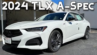 2024 Acura TLX A-Spec Review -- What's New On The Rare 2024 Acura TLX??