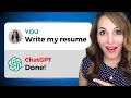Write your resume in seconds with chatgpt  7 proven prompts revealed