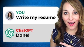 Write Your Resume In SECONDS With ChatGPT - 7 PROVEN PROMPTS REVEALED!