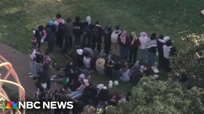 Pro Palestinian Protest Moves Off Campus As Lapd Moves In