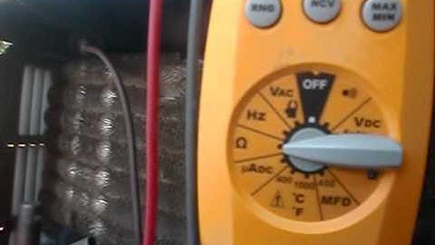 Heat Pump Defrost Board  : Ambient & Coil Sensor Test