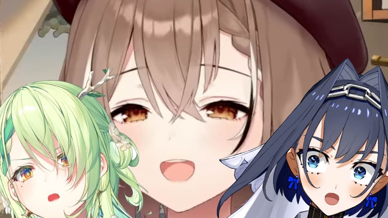 𝗞𝗿𝗼𝗻𝗶𝗶 𝗮𝗻𝗱 𝗙𝗮𝘂𝗻𝗮 𝗧𝘂𝗿𝗻𝗲𝗱 𝗶𝗻𝘁𝗼 𝗪𝗮𝘁𝗰𝗵𝗺𝗼𝗷𝗼 𝗚𝗶𝗿𝗹 𝗕𝗲𝗰𝗮𝘂𝘀𝗲 𝗼𝗳 𝗠𝘂𝗺𝗲𝗶【Hololive EN | Fauna x Mumei x Kronii】