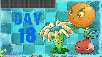 Plants vs Zombies 2 - Frostbite Caves - Day 18 [Special Delivery] No Premium