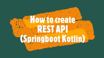 How to create Rest API with Kotlin Springboot - Coffee Morning