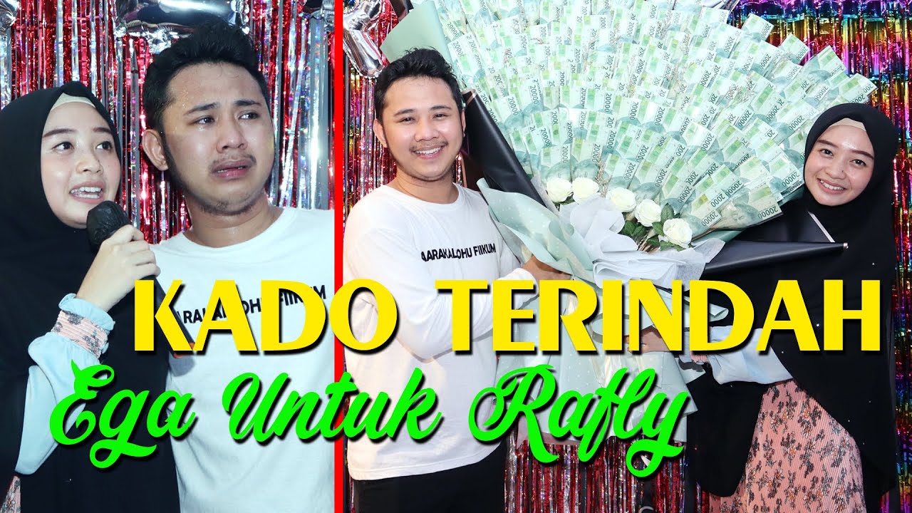 Surprise... Kado Ulang Tahun Terindah Ega untuk Rafly Suami Tercinta | Full Video no Edit
