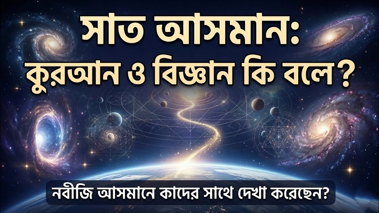 সাত আসমানের ঘটনা | কোরআন এবং বিজ্ঞান কি বলে? 