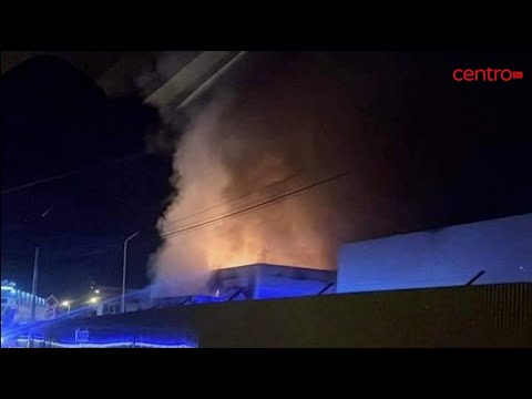 Incêndio deflagrou na fábrica de bacalhau Lugrade em Coimbra