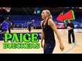 Paige Bueckers gets ready for A'ja Wilson Las Vegas Aces