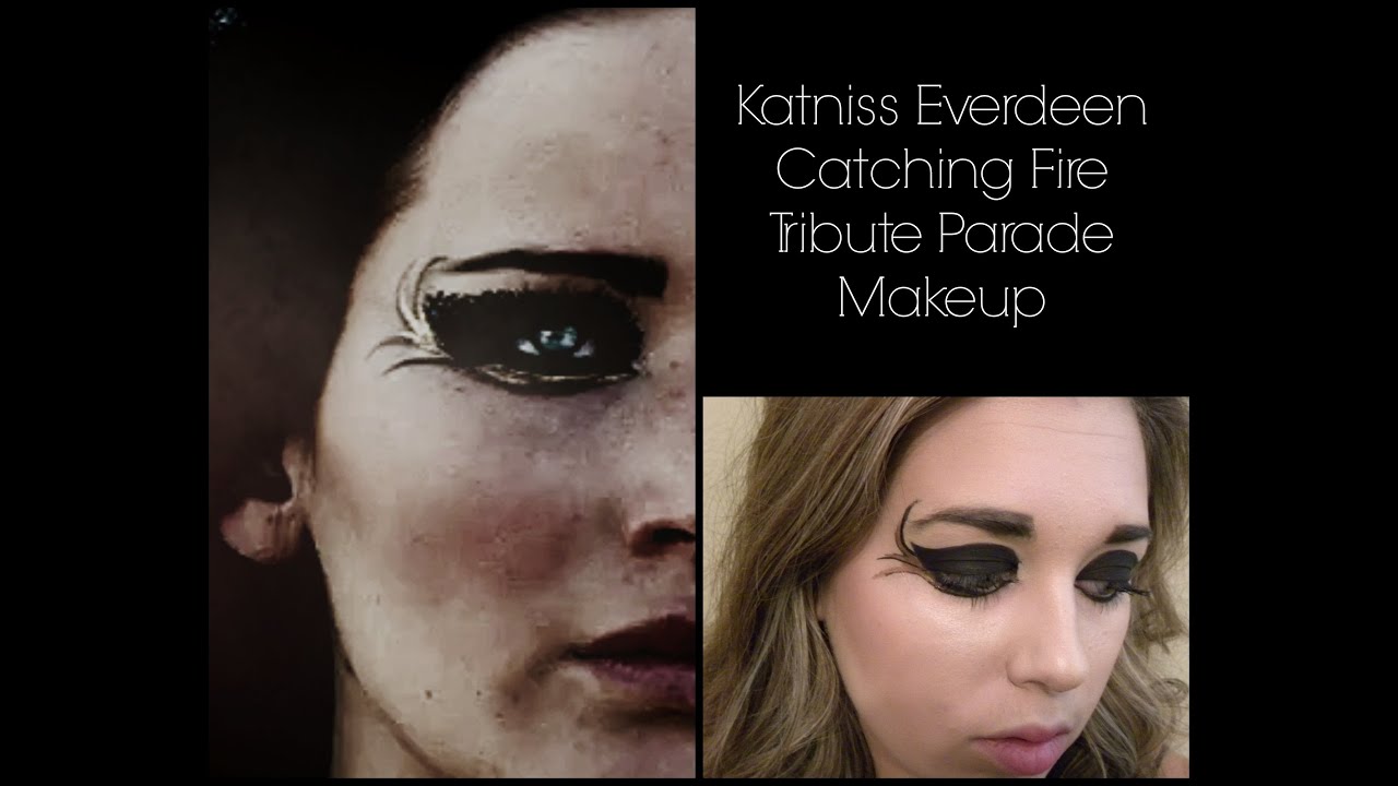 Katniss Everdeen Catching Fire Tribute Parade Makeup YouTube