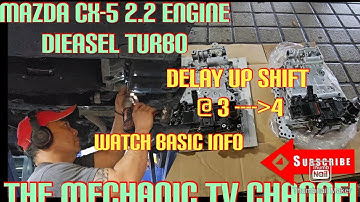 REPLACE VALVE BODY ASSEMBLY/ MAZDA CX-5 2.2 DIESEL ENGINE/WITH PROGRAM INSTALLATION PROCEDURE