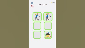 Emoji Puzzle! 😎 175 Level Gameplay Walkthrough | Best Android, iOS Games #shorts
