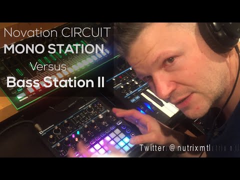 Novation Circuit Mono Station Versus Bass Station II