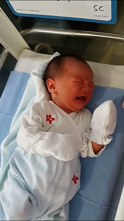 Newborn Baby Crying | Bayi baru lahir menangis