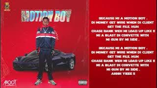 Download lagu ABOOT - MOTION BOY ( LYRICS VISUALIZER)