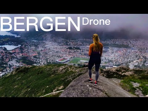 Bergen | Norway Drone 4K | Fløyen | Ulriken