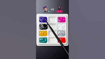 Guess the mixed color of Squid Game #satisfying #sharkzhan #relaxing #squidgame2