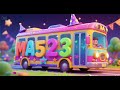 🚌🔢 Numbers on the Magic Bus | Nursery Rhymes & Kids Songs 🌈✨